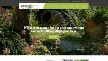 Romijn Tuinen nieuws nieuwe website
